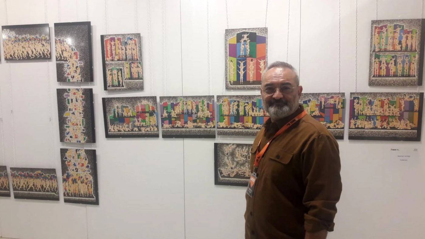 Ressam Mehmet Güldiz İstanbul’daki ilk sergisini açıyor